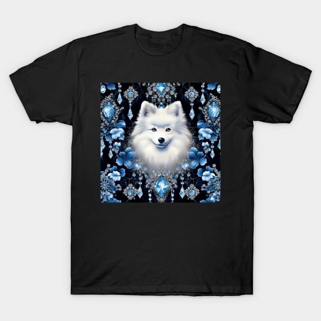 Japanese Spitz T-Shirt by Enchanted Reverie